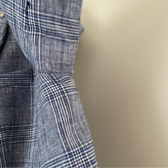 Tommy Hilfiger Women's Plaid Blazer Sz 12 Preppy Heritage Academia Coastal prep - Picture 9 of 11